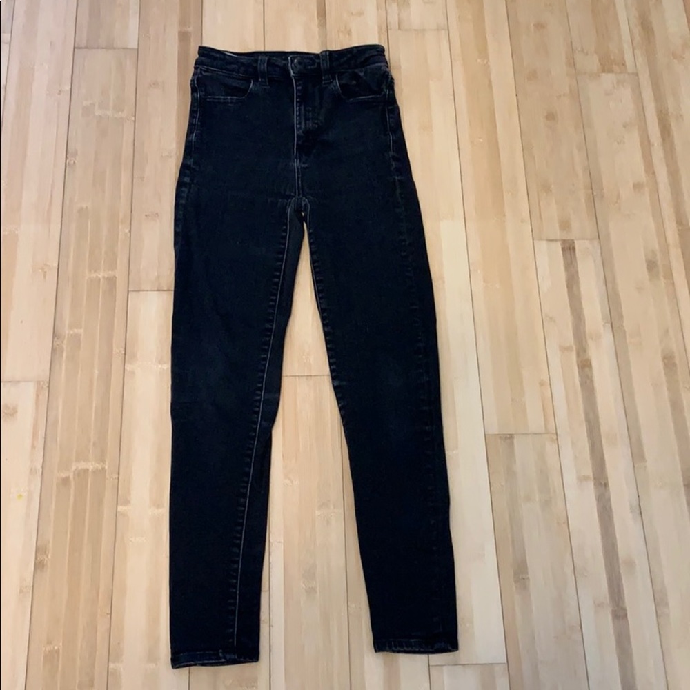 Juniors Black Super Stretch Jean Size 00